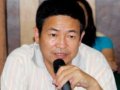 圖文：林金生在第4次全國(guó)園林企業(yè)家沙龍現(xiàn)場(chǎng)