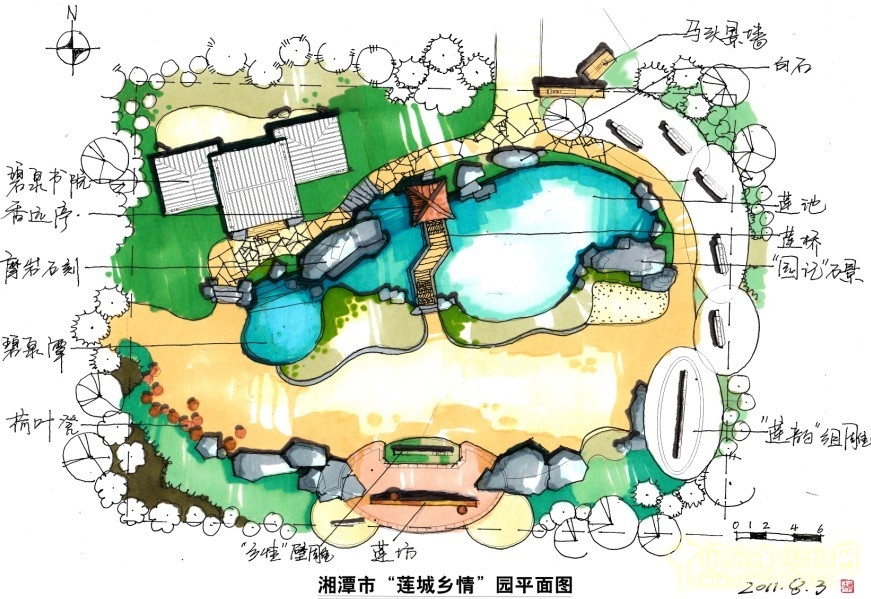 湘潭園 園博會 蓮城鄉(xiāng)情 景觀設(shè)計(jì)