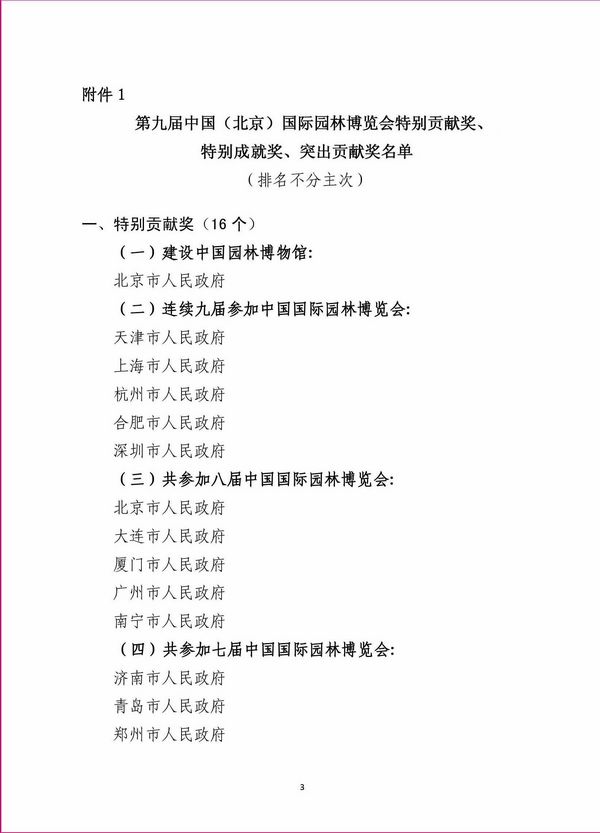 住建部 第九屆園博會 北京園博會 先進(jìn)城市