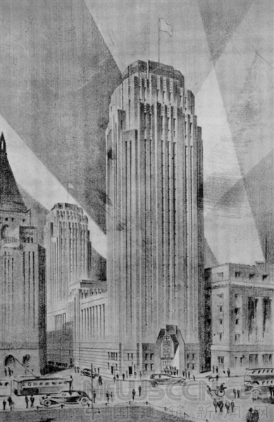 今年參展作品1934的中國銀行建筑呈現(xiàn)了中國館主題。