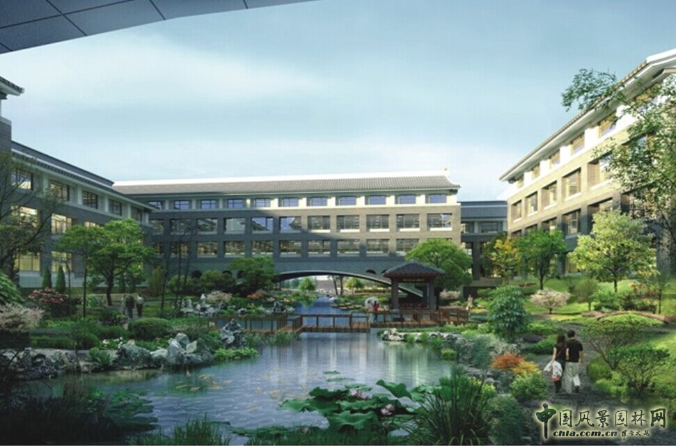 濟(jì)南園博園度假酒店 景觀設(shè)計(jì) 景觀方案