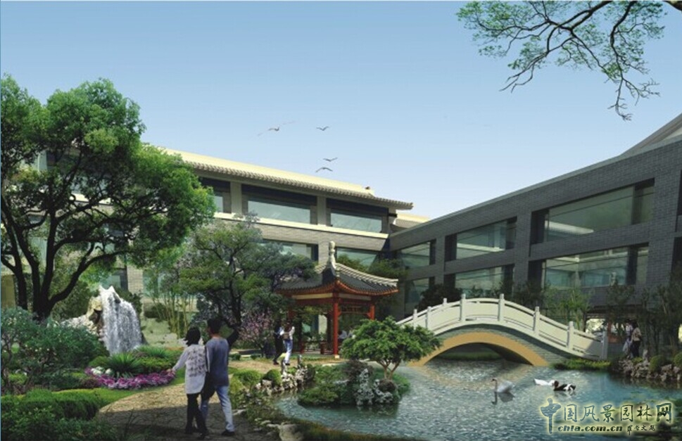 濟(jì)南園博園度假酒店 景觀設(shè)計(jì) 景觀方案
