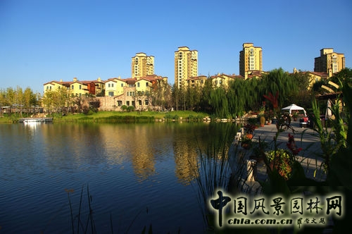 濟南藍石大溪地 藍石西湖小區(qū) 景觀設計