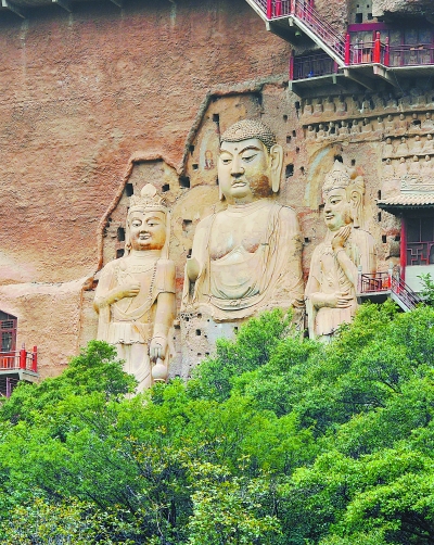 麥積山石窟