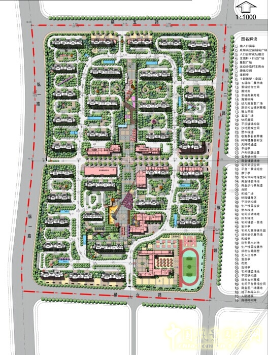 景觀設(shè)計(jì) 唐冶七村 安置房項(xiàng)目 