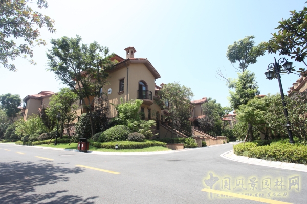 2015住宅景觀獎(jiǎng)：洞庭湖國際公館一期別墅景觀綠化