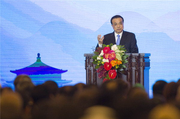 李克強(qiáng)出席首屆世界旅游發(fā)展大會(huì)開(kāi)幕式