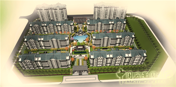 中天建中：河南開封新區(qū)·眾意馨園大型居住區(qū)景觀項目