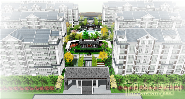 中天建中：河南開封新區(qū)·眾意馨園大型居住區(qū)景觀項目