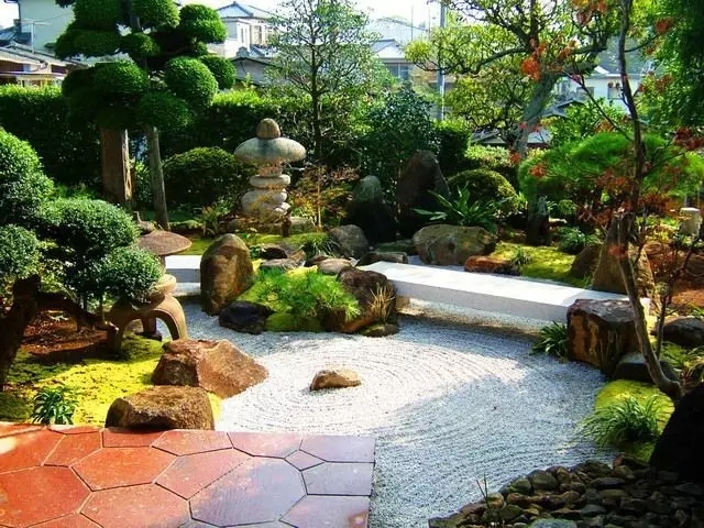 日式庭院 現(xiàn)實(shí)與抽象的結(jié)合
