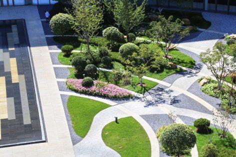 北京泰康商學院中心庭院景觀設(shè)計