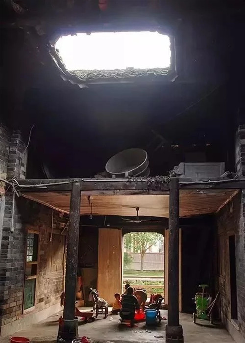 中國(guó)古建筑中的氣口——天井