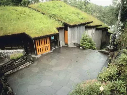 綠植代替瓦片，覆土建筑讓景觀天人合一！