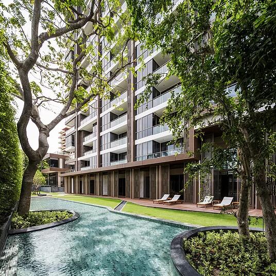 TROP作品：Baan Plai Haad度假公寓景觀設(shè)計