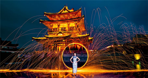 鄭文?。汗鹆謨山暮h城水系景觀建設思考