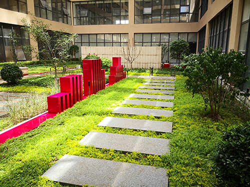 園冶杯專業(yè)獎：新華國際廣場天井園林景觀