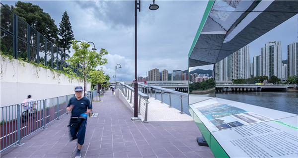 充滿活力的散步道活動(dòng)場(chǎng)所——香港沙田濱河棧道