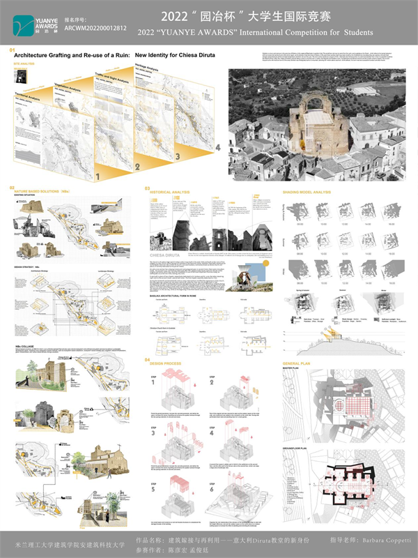 第十三屆園冶杯一等獎(jiǎng)作品|建筑嫁接與再利用——意大利Diruta教堂的新身份