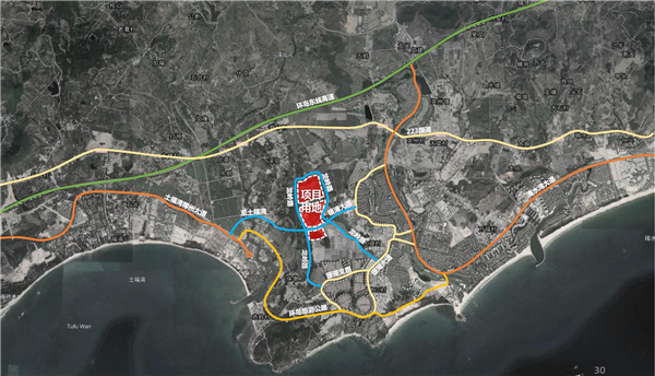 海南龍嶺清水灣IN+直播小鎮(zhèn)項目園林景觀設(shè)計