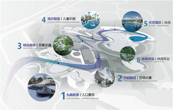 海南龍嶺清水灣IN+直播小鎮(zhèn)項目園林景觀設(shè)計