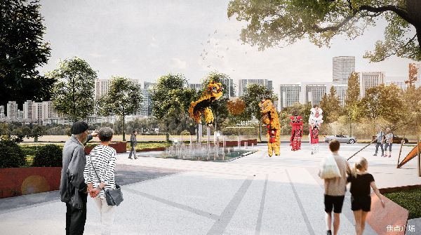 2023年河北省園林綠化設(shè)計(jì)競賽三等獎(jiǎng)作品丨滄獅邀舞函