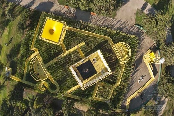 智利圣地亞哥鄉村小徑花園