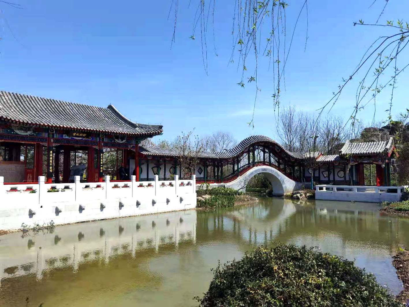 揚(yáng)州世園會(huì)北京園“搬”來(lái)圓明園景觀