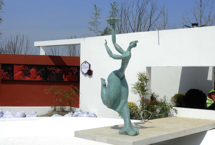 揚(yáng)州世園會(huì)里有兩個(gè)“大師園”