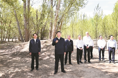 習(xí)近平：創(chuàng)造新時代防沙治沙新奇跡