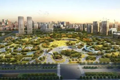 摩天大樓間，杭州的超級(jí)中央公園要來(lái)了